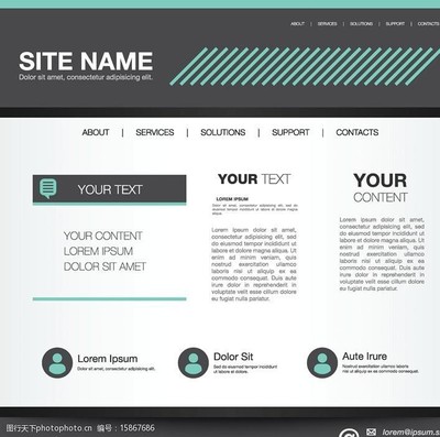 網(wǎng)頁與網(wǎng)站設(shè)計 從模板到精美視覺呈現(xiàn)